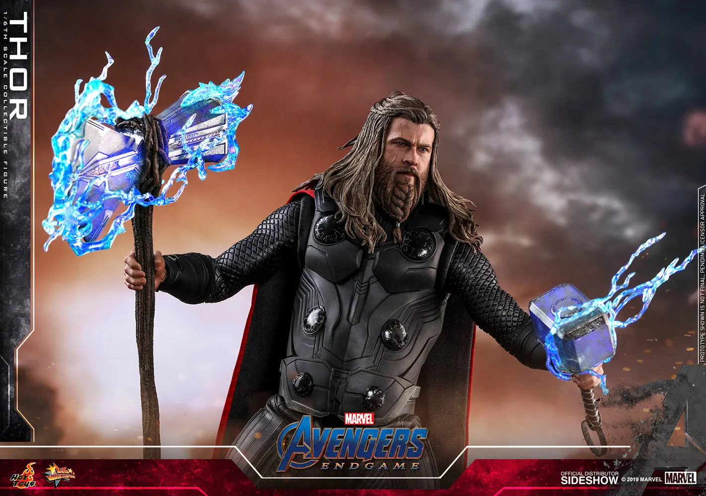 Hot Toys Movie Masterpiece 1/6 Scale Figure - Thor (Avengers: Endgame)