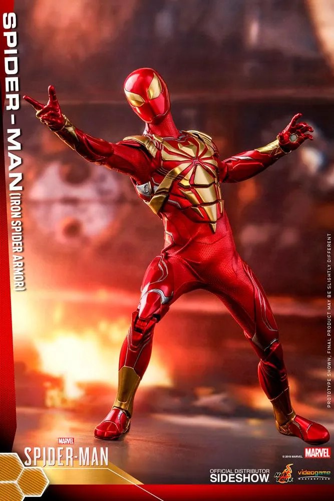 Hot Toys Movie Masterpiece 1/6 Scale Figure - Video Game Masterpiece Series - Spider-Man (Iron Spider Armor)