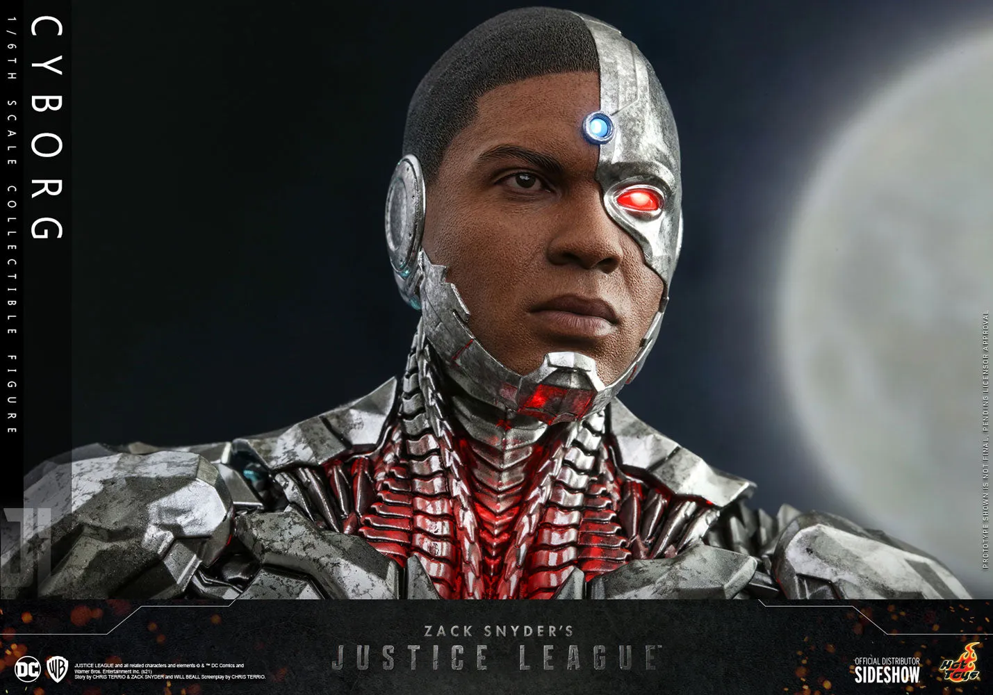 Hot Toys Movie Masterpiece 1/6 Scale Figure - Zack Snyder's Justice League - Cyborg