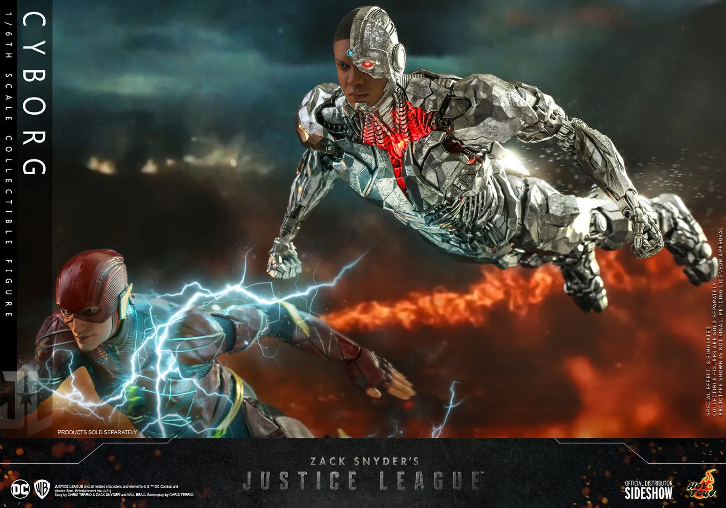 Hot Toys Movie Masterpiece 1/6 Scale Figure - Zack Snyder's Justice League - Cyborg