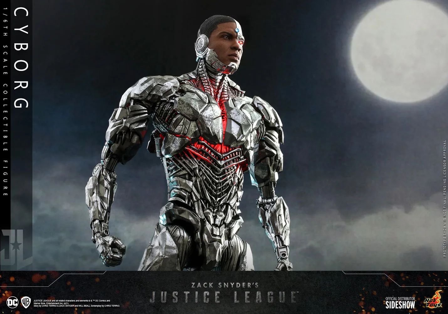 Hot Toys Movie Masterpiece 1/6 Scale Figure - Zack Snyder's Justice League - Cyborg