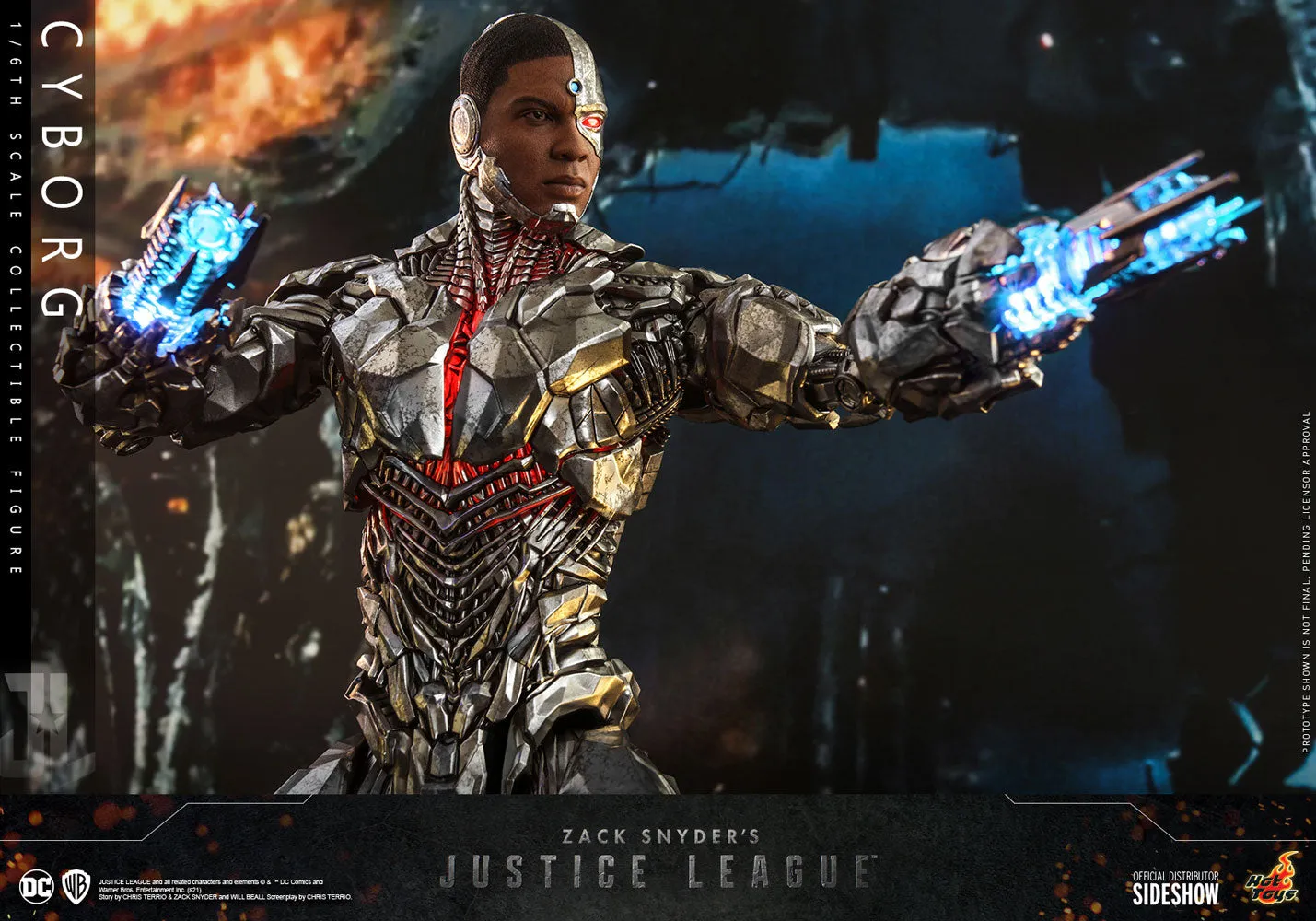 Hot Toys Movie Masterpiece 1/6 Scale Figure - Zack Snyder's Justice League - Cyborg