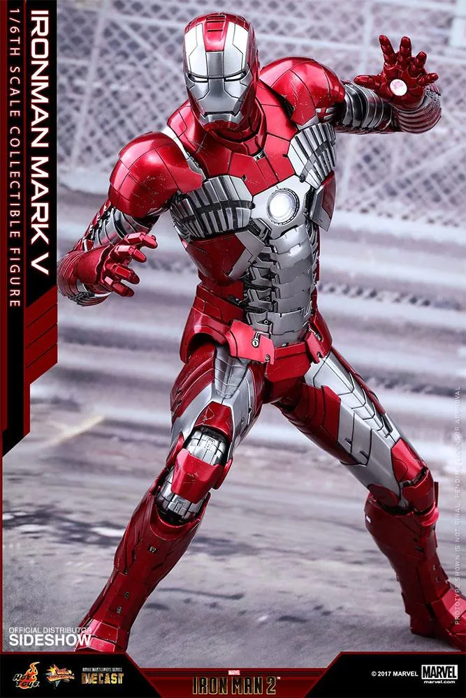Hot Toys Movie Masterpiece Series - Iron Man Mark V - Reissue