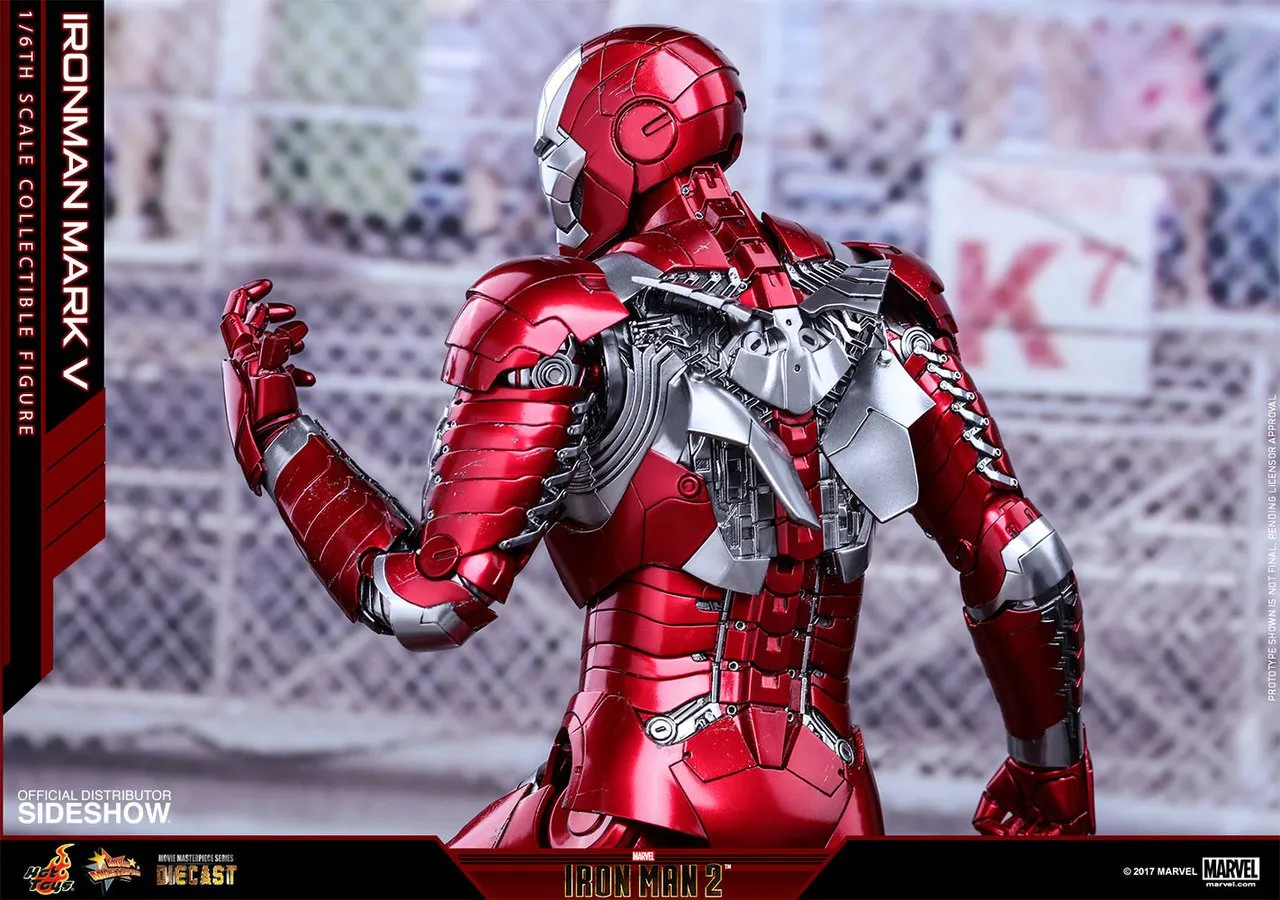 Hot Toys Movie Masterpiece Series - Iron Man Mark V - Reissue