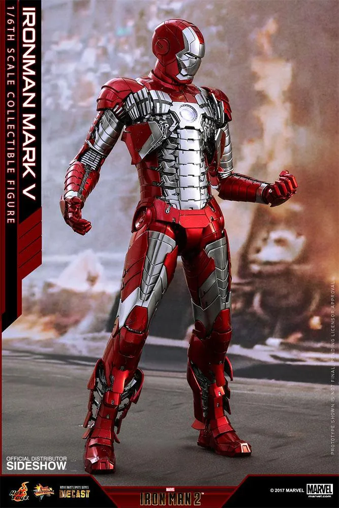 Hot Toys Movie Masterpiece Series - Iron Man Mark V - Reissue