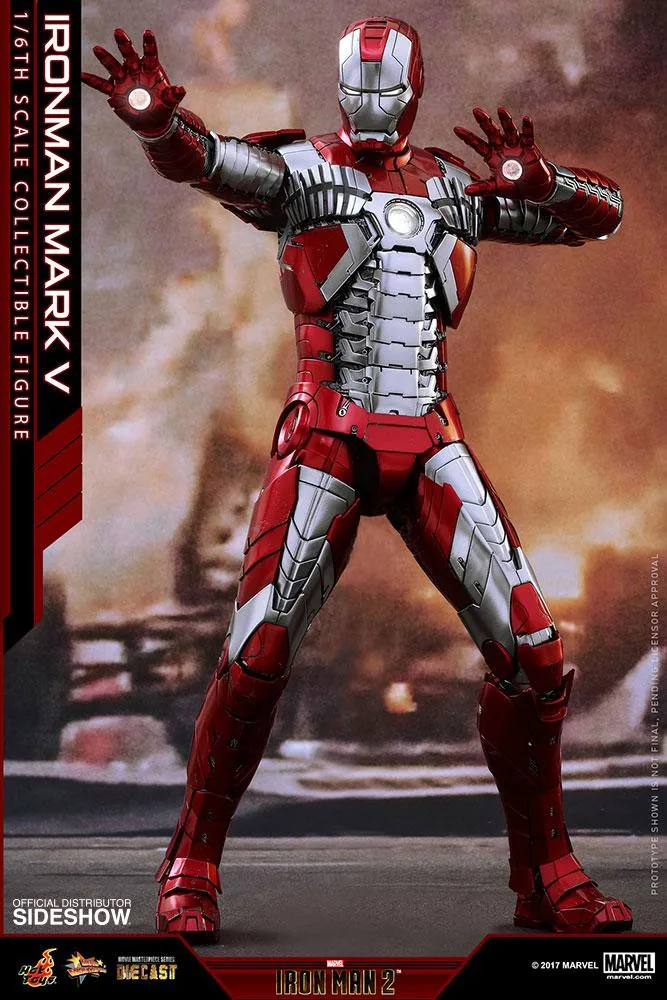 Hot Toys Movie Masterpiece Series - Iron Man Mark V - Reissue