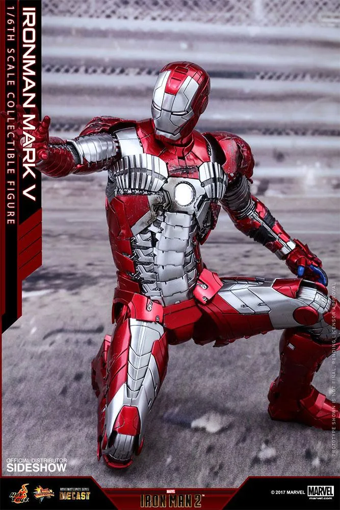 Hot Toys Movie Masterpiece Series - Iron Man Mark V - Reissue