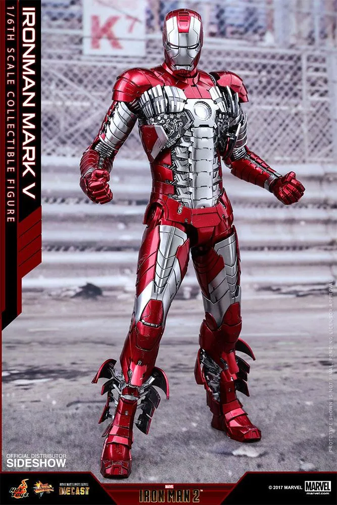 Hot Toys Movie Masterpiece Series - Iron Man Mark V - Reissue