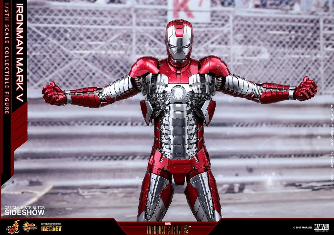 Hot Toys Movie Masterpiece Series - Iron Man Mark V - Reissue