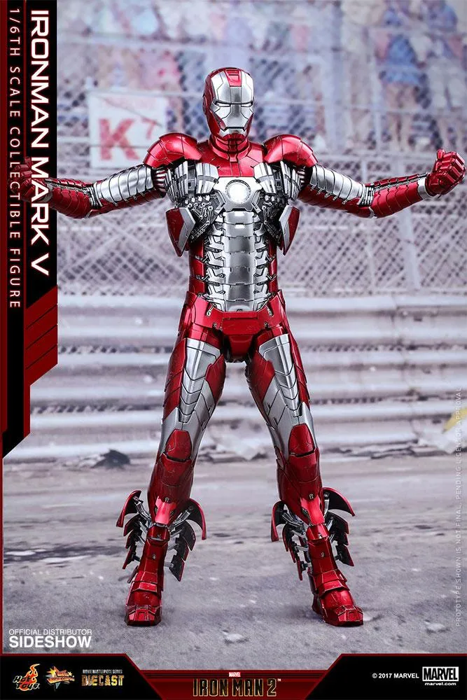 Hot Toys Movie Masterpiece Series - Iron Man Mark V - Reissue