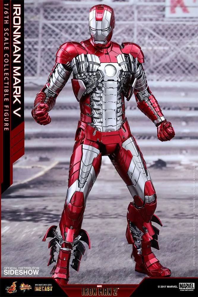Hot Toys Movie Masterpiece Series - Iron Man Mark V - Reissue