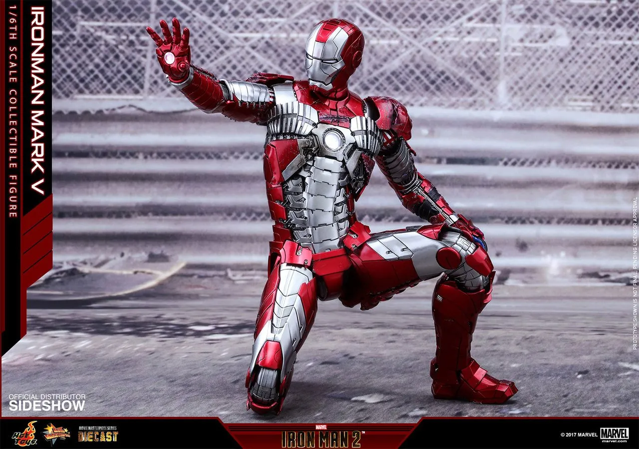 Hot Toys Movie Masterpiece Series - Iron Man Mark V - Reissue