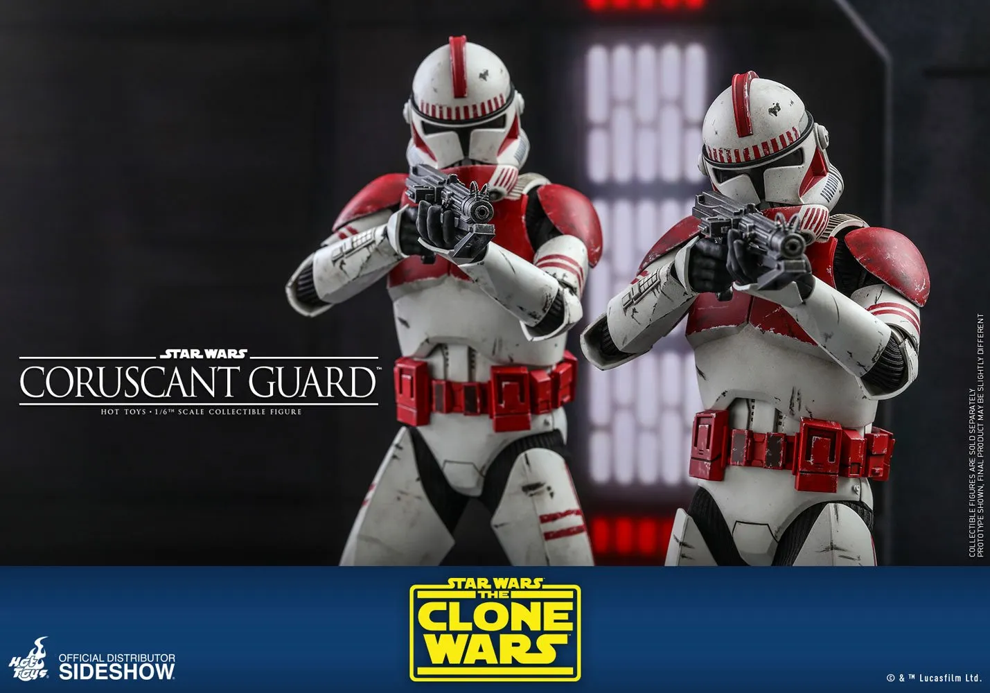 Hot Toys Television Masterpiece 1/6 Scale Figure - Coruscant Guard (The Clone Wars)