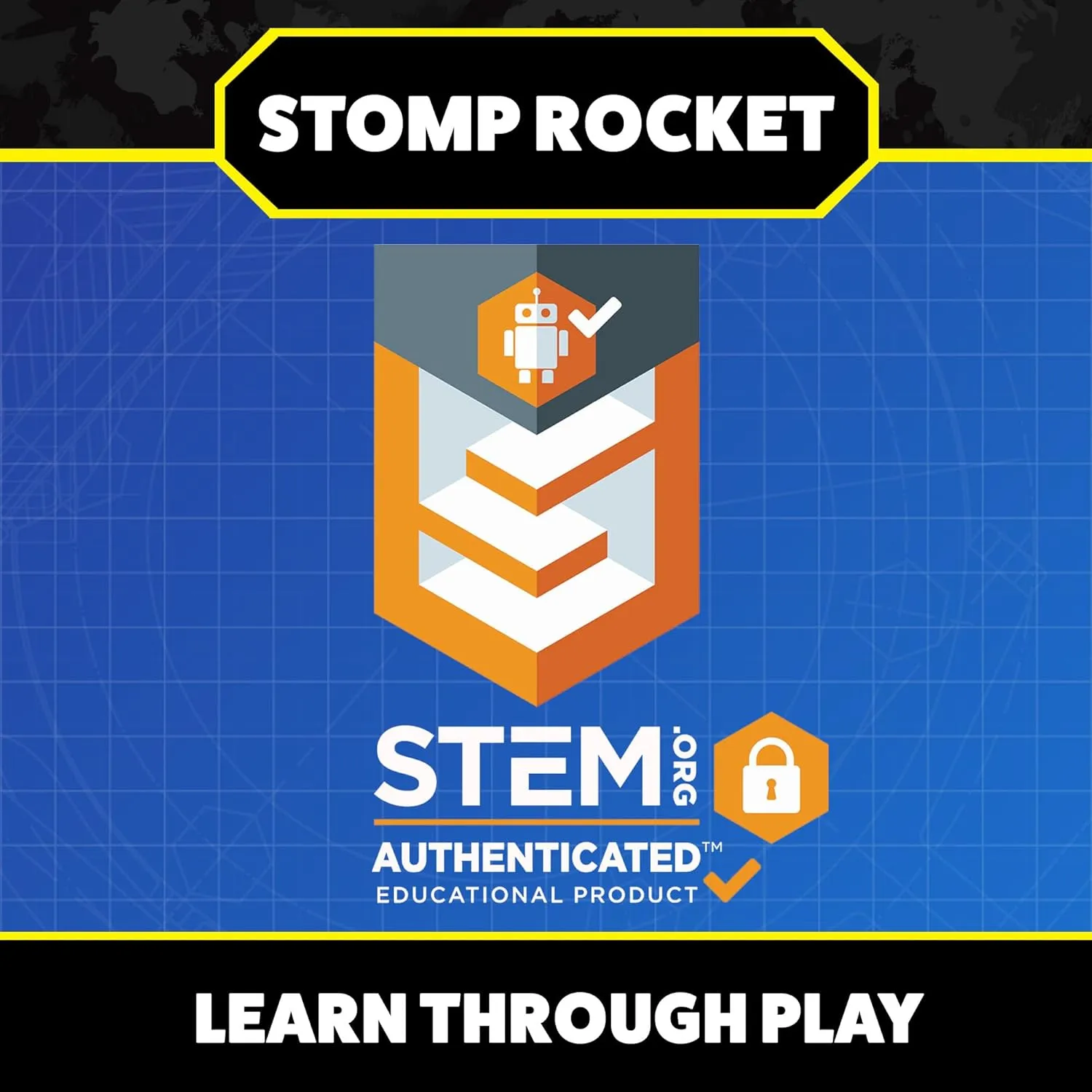 Jr. Multi Color Stomp Rocket Set