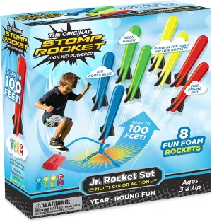 Jr. Multi Color Stomp Rocket Set