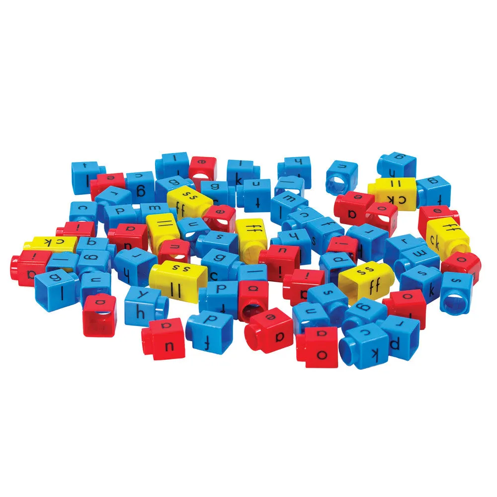 Junior Learning Rainbow Phonics Blox - CVC Word Building - Phase 2 for Kids 4 