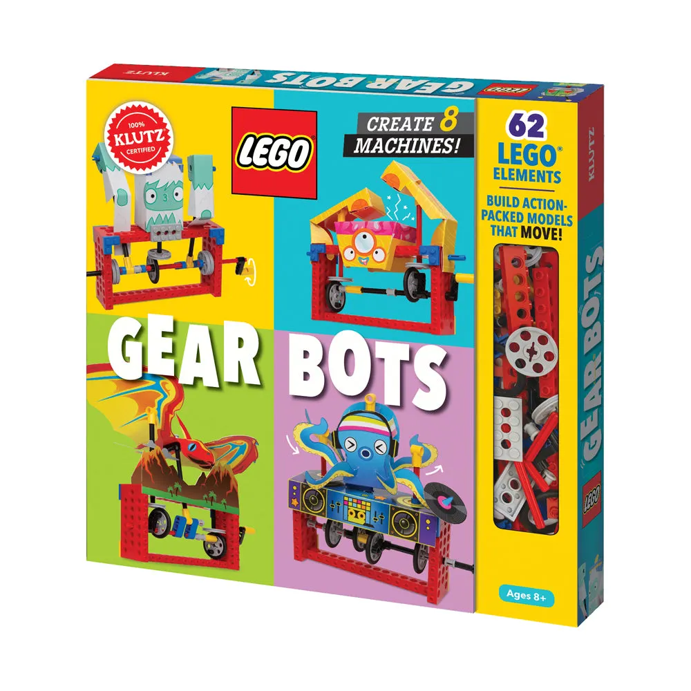 Klutz LEGO Gear Bots Creative STEM Activity Set