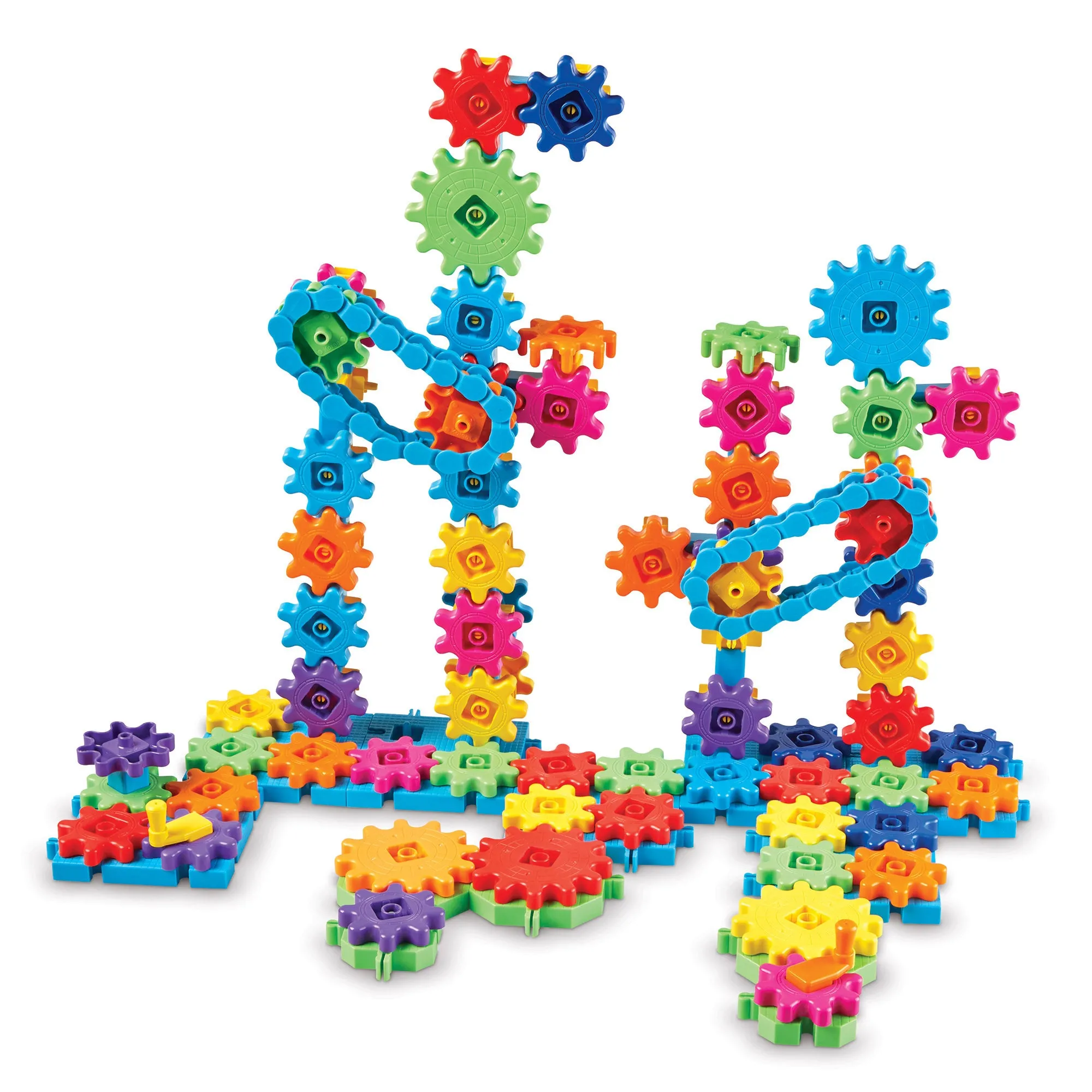 Learning Resources Gears! Gears! Gears! Mega Makers 235-Piece STEM Building Set