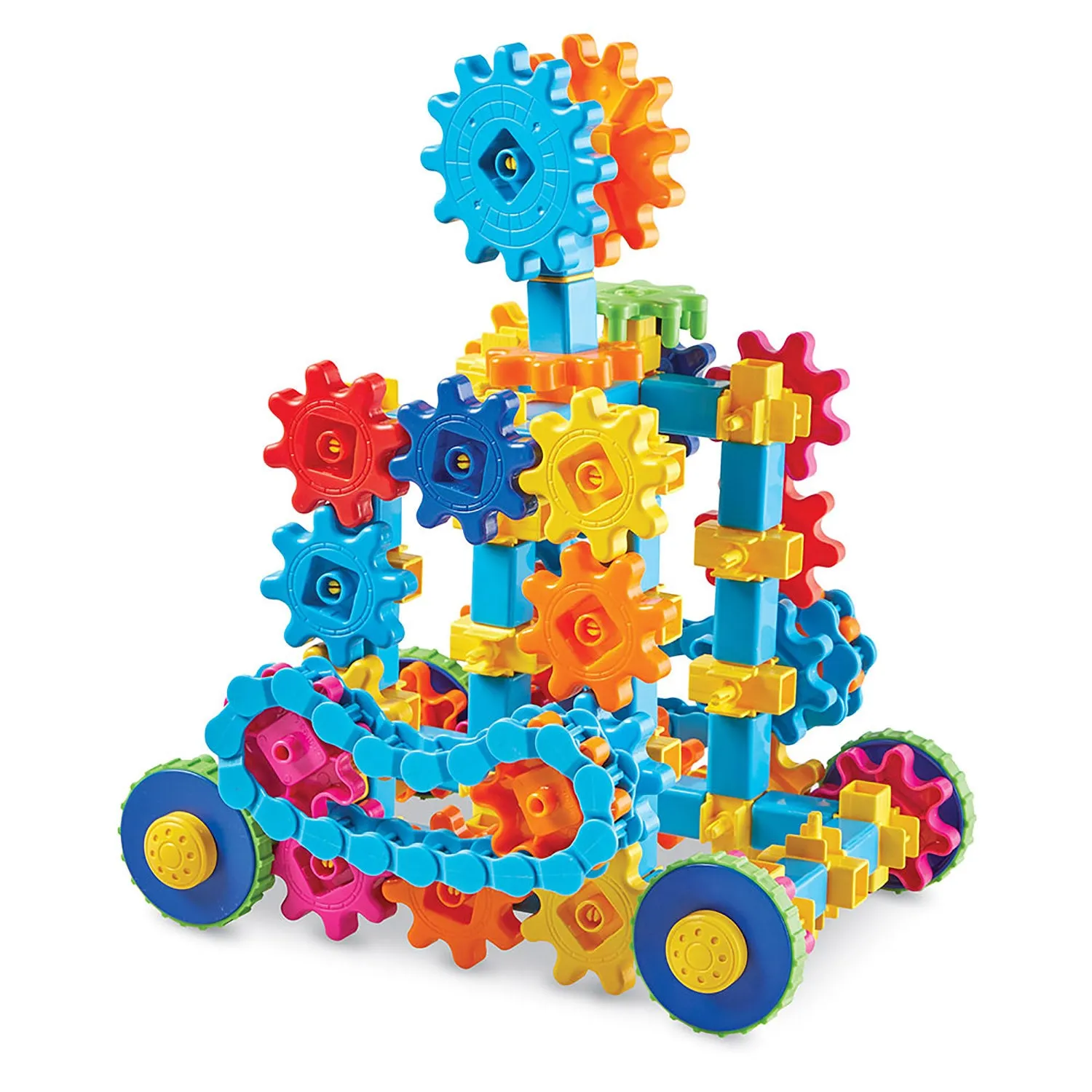 Learning Resources Gears! Gears! Gears! Mega Makers 235-Piece STEM Building Set