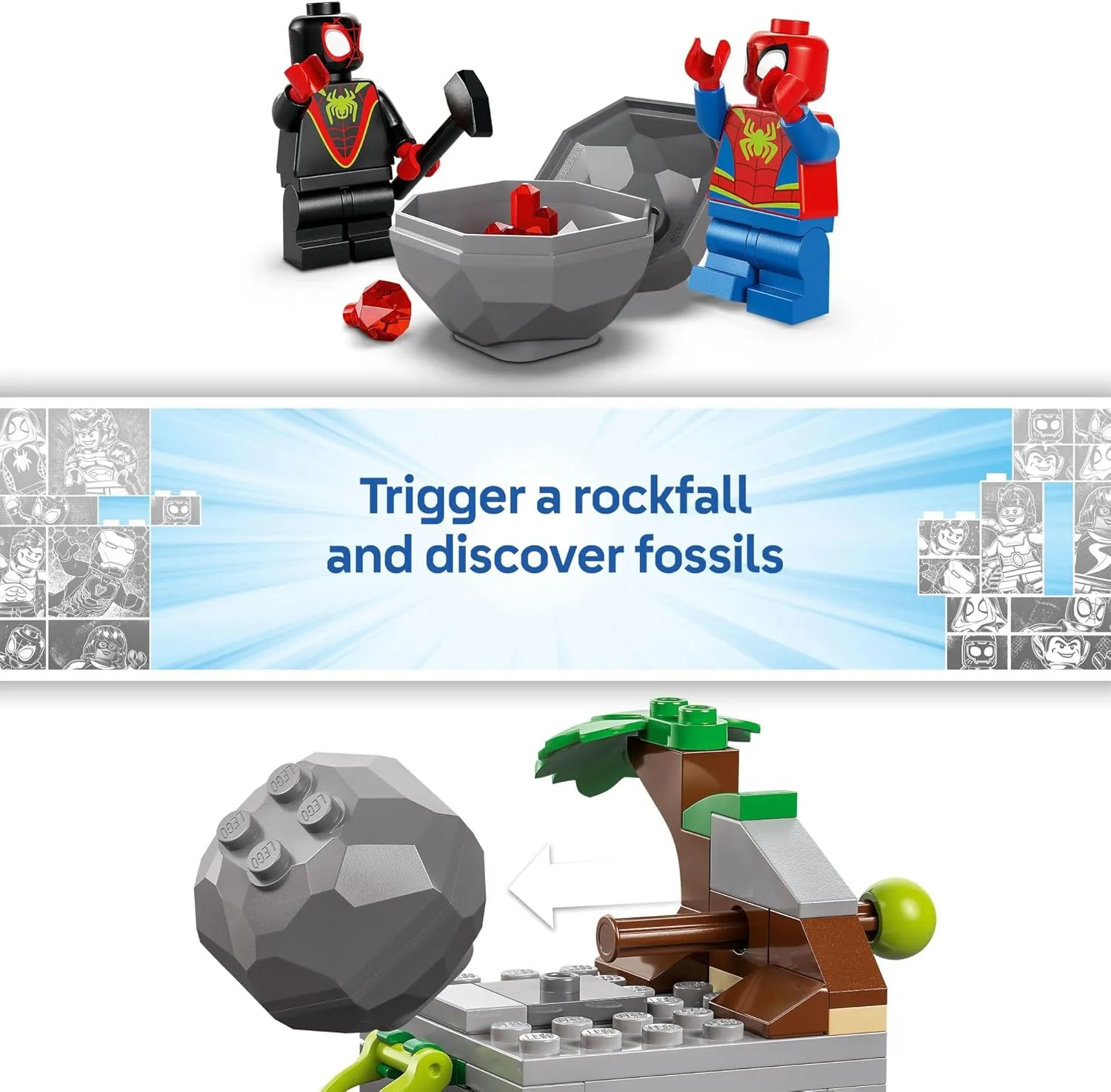 Lego 11199 - Marvel Team Spidey Dino Crawler Rescue