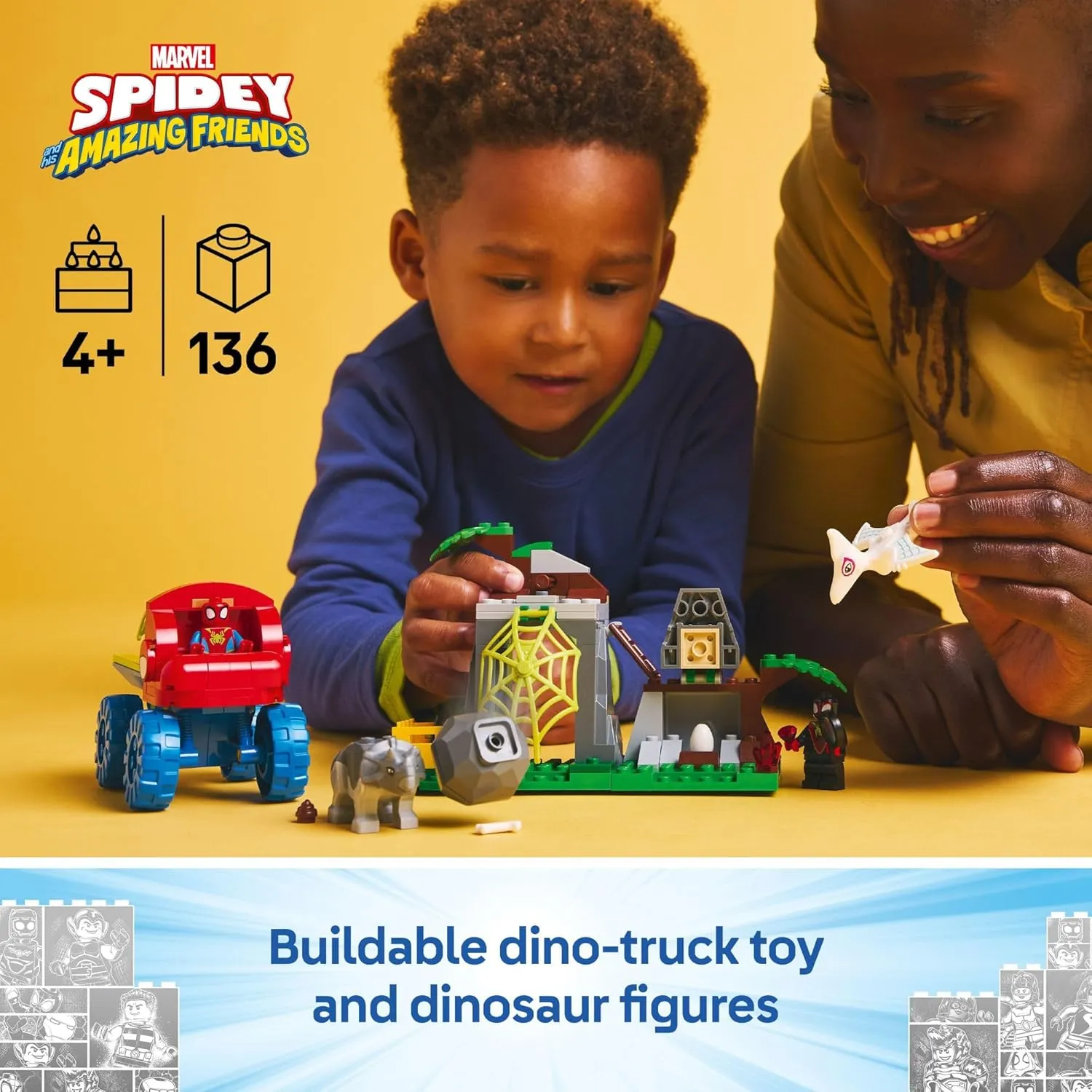 Lego 11199 - Marvel Team Spidey Dino Crawler Rescue