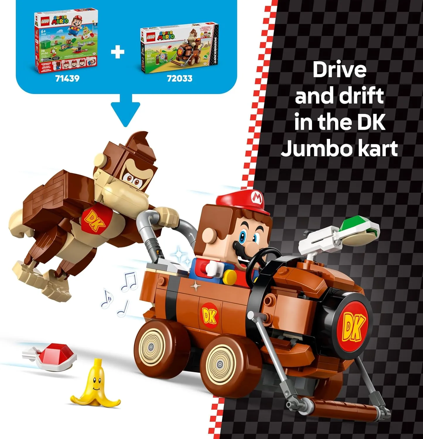 Lego 72033 - Super Mario Donkey Kong & DK Jumbo
