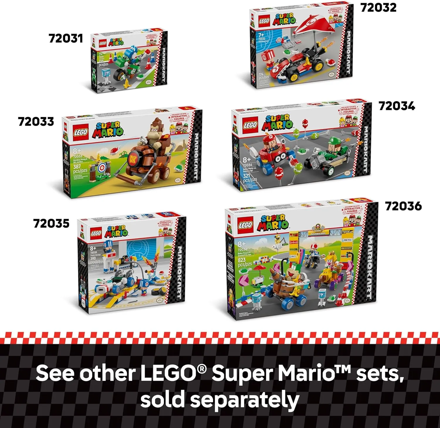 Lego 72033 - Super Mario Donkey Kong & DK Jumbo