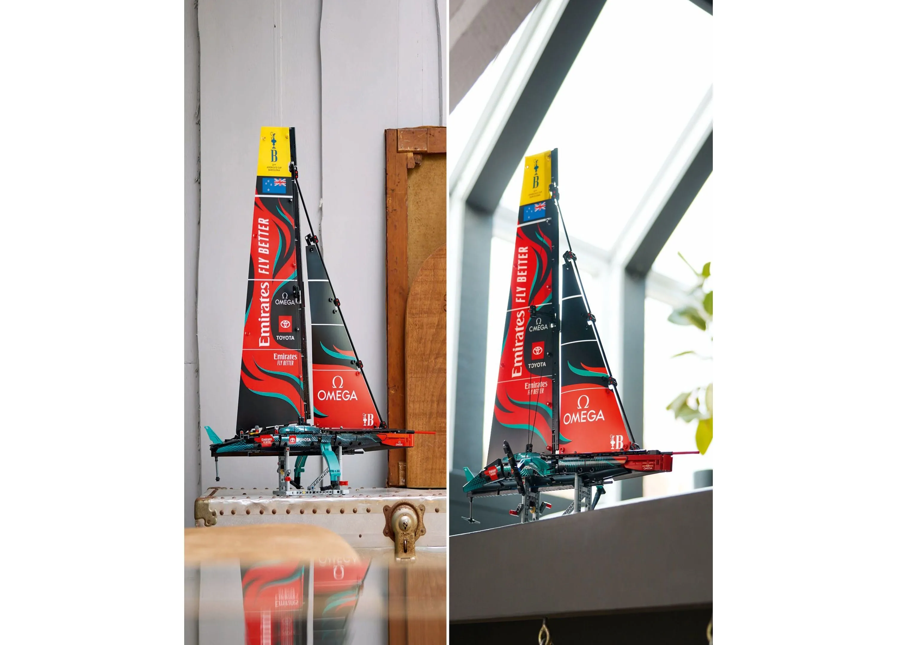 LEGO Technic 962-Piece Emirates Team New Zealand AC75 Yacht Model for Adults