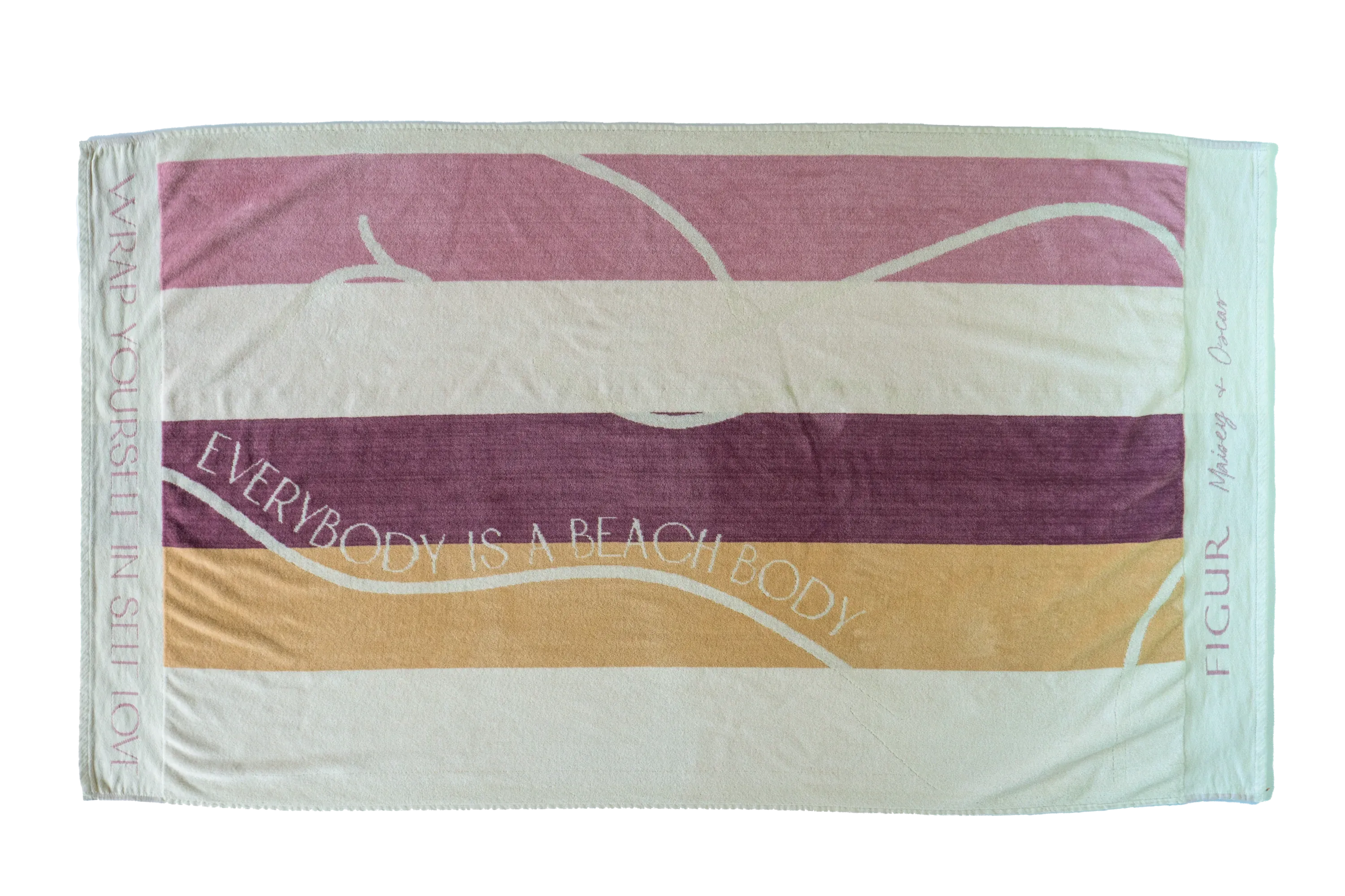 LUXURY BEACH TOWEL - Wrap Yourself in Self Love