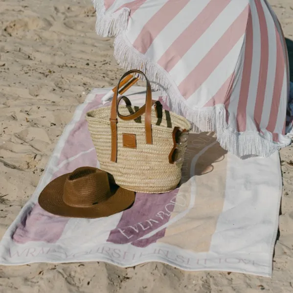LUXURY BEACH TOWEL - Wrap Yourself in Self Love