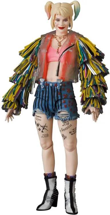 Mafex No. 159 Birds of Prey and the Fantabulous Emancipation of One Harley Quinn Action (Caution Tape Jacket Ver.) Action Figure Medicom