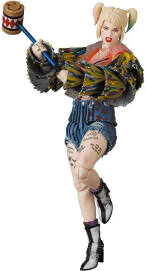 Mafex No. 159 Birds of Prey and the Fantabulous Emancipation of One Harley Quinn Action (Caution Tape Jacket Ver.) Action Figure Medicom