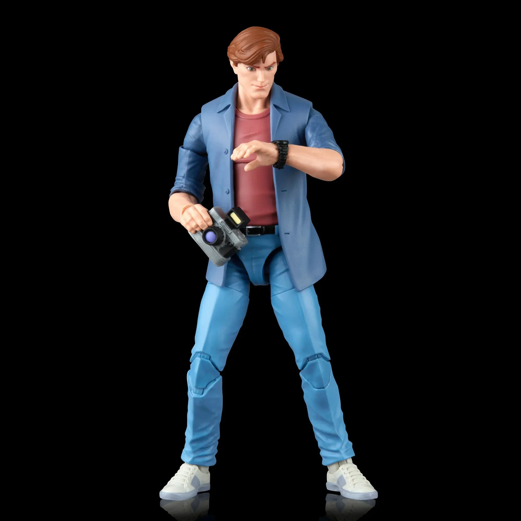 Marvel Legend VHS 90's Spider-Man The Animated Series Smythe and Peter Parker Action Figure