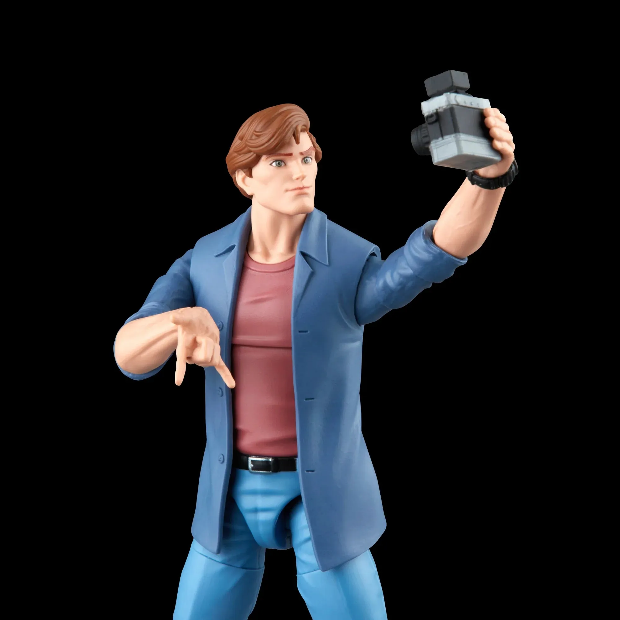 Marvel Legend VHS 90's Spider-Man The Animated Series Smythe and Peter Parker Action Figure