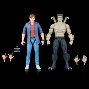Marvel Legend VHS 90's Spider-Man The Animated Series Smythe and Peter Parker Action Figure