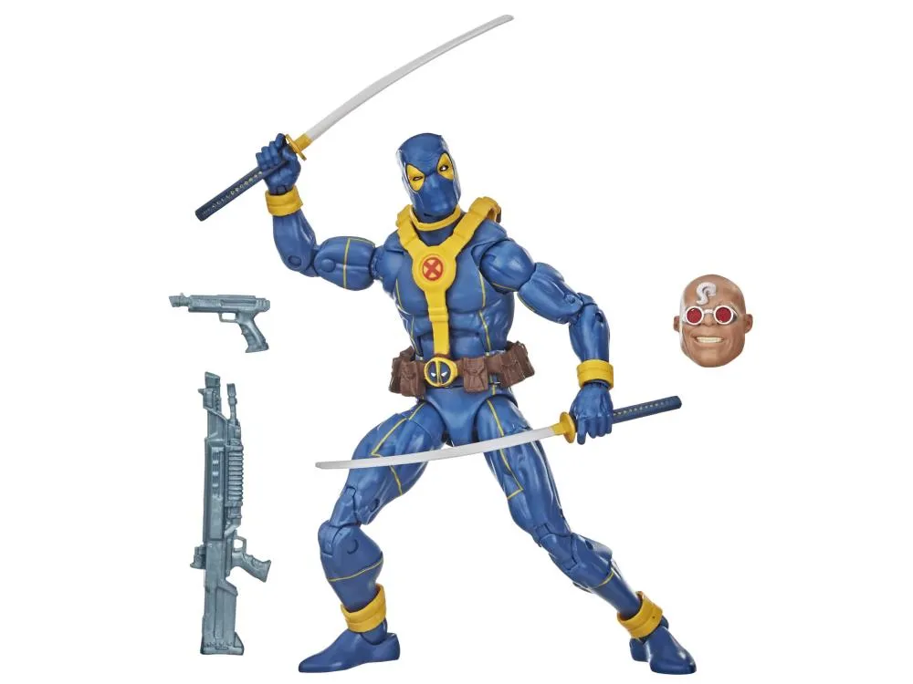 Marvel Legends Deadpool Wave BAF Strong Guy Set of 7