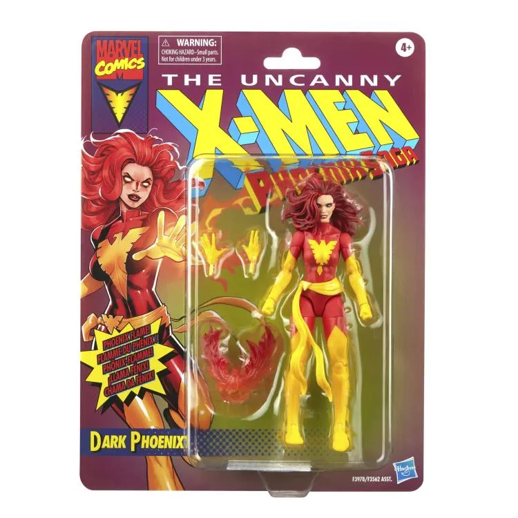 Marvel Legends Retro Series Dark Phoenix The Uncanny X-Men Wave Action Figure