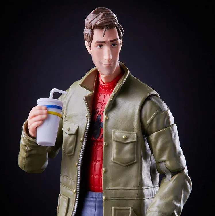 Marvel Legends Spider-man Into the Spider-Verse Wave Peter B. Parker (Stilt-Man BAF)