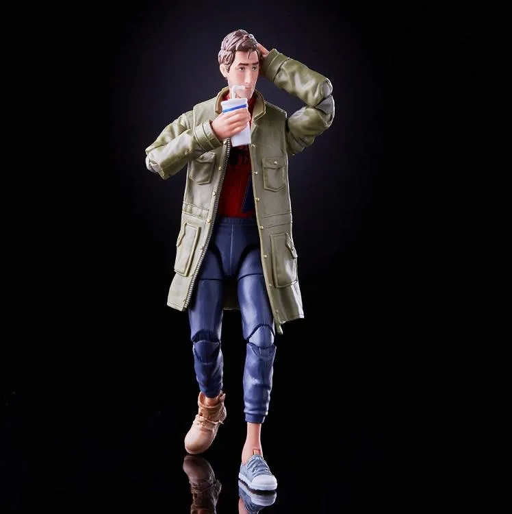 Marvel Legends Spider-man Into the Spider-Verse Wave Peter B. Parker (Stilt-Man BAF)