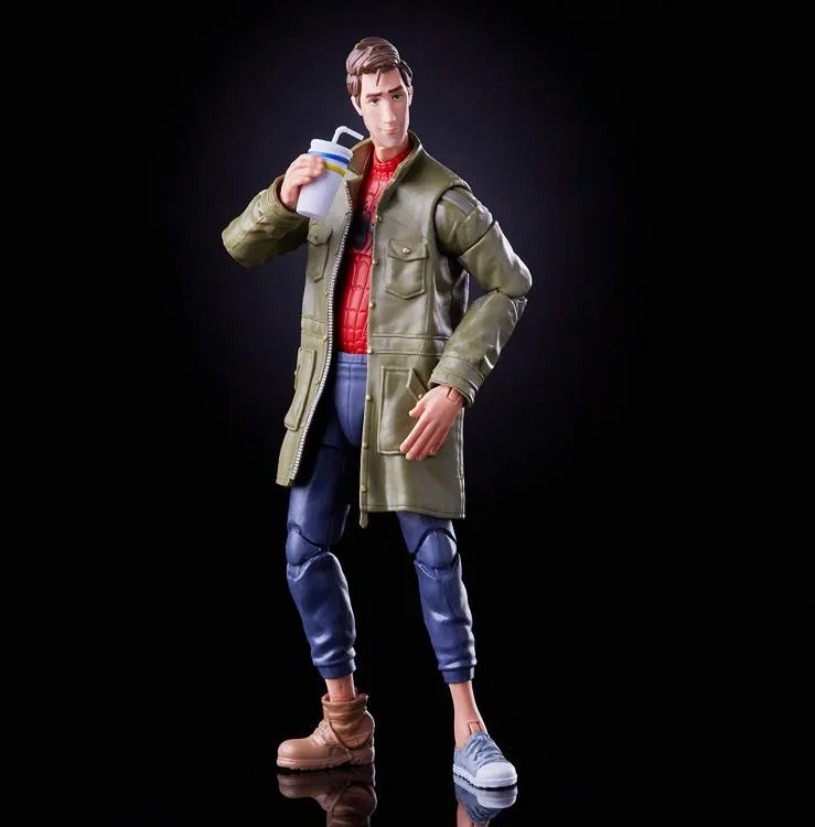 Marvel Legends Spider-man Into the Spider-Verse Wave Peter B. Parker (Stilt-Man BAF)