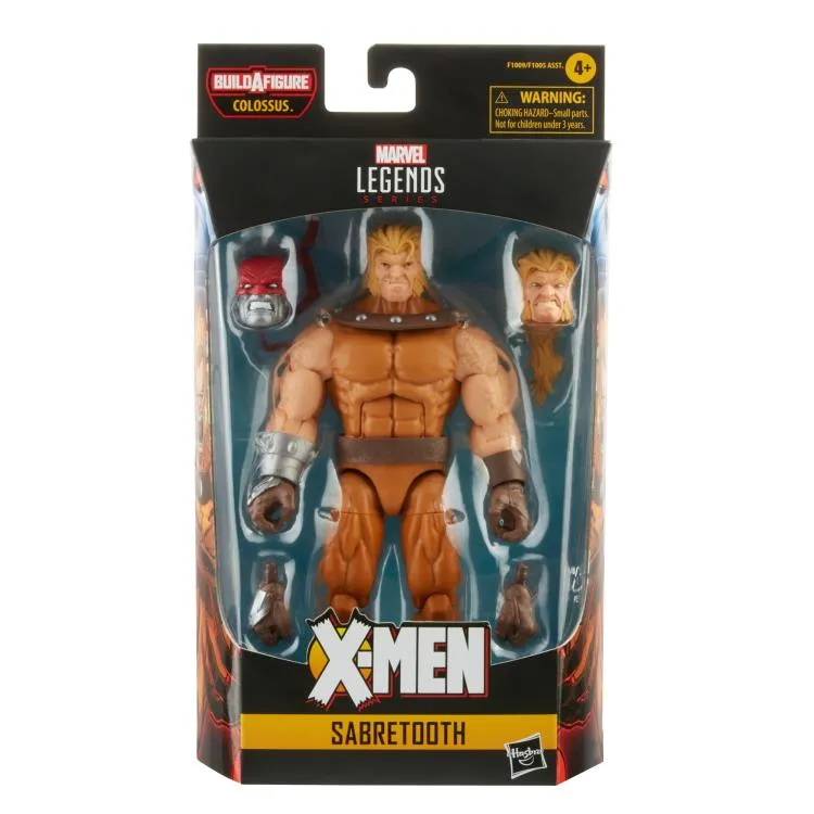 Marvel Legends The Age of Apocalypse Wave 2 Sabretooth (BAF Colossus) Action Figure