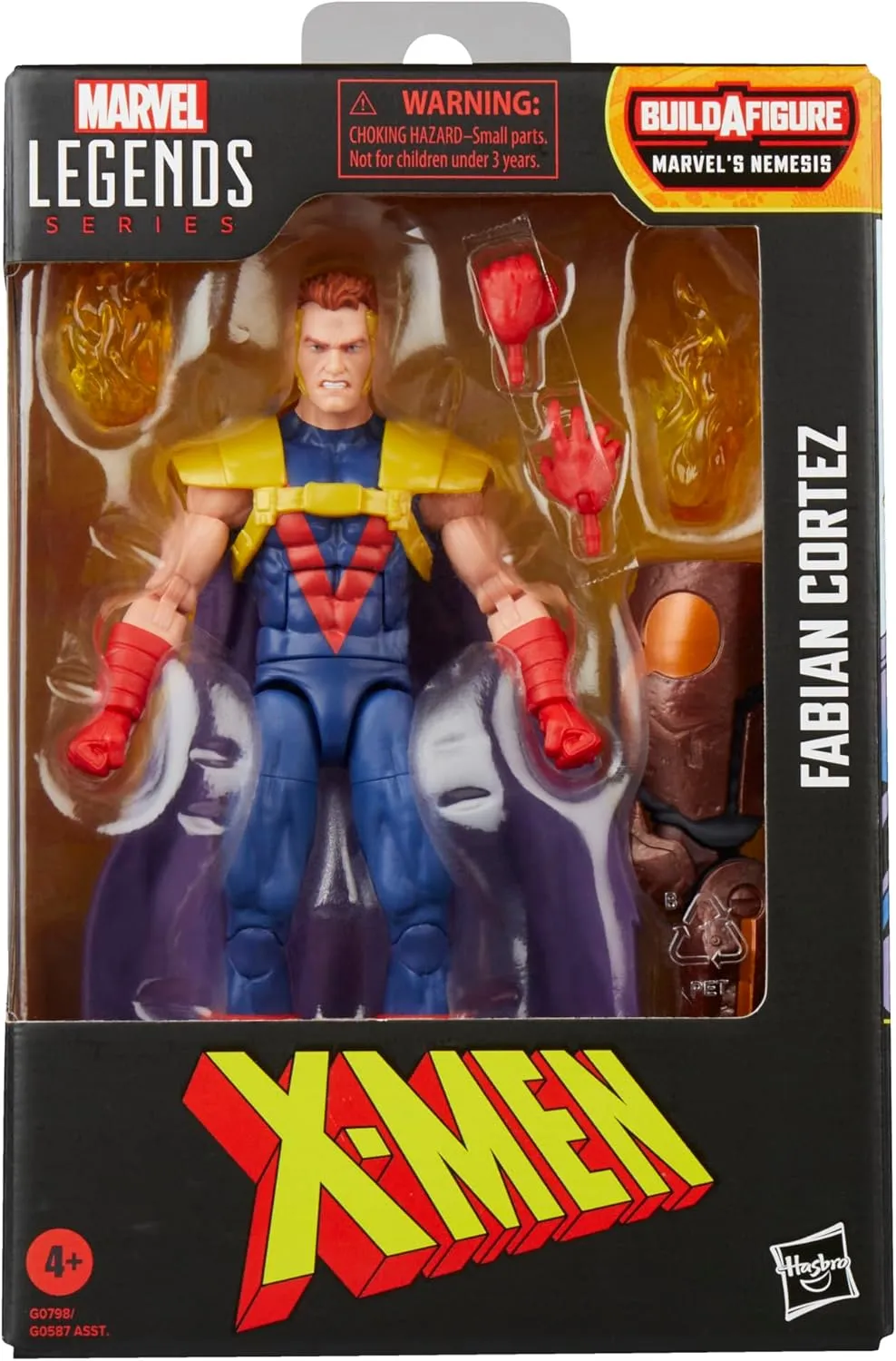 Marvel Legends X-Men Fabian Cortez (BAF Marvel's Nemesis) Action Figure
