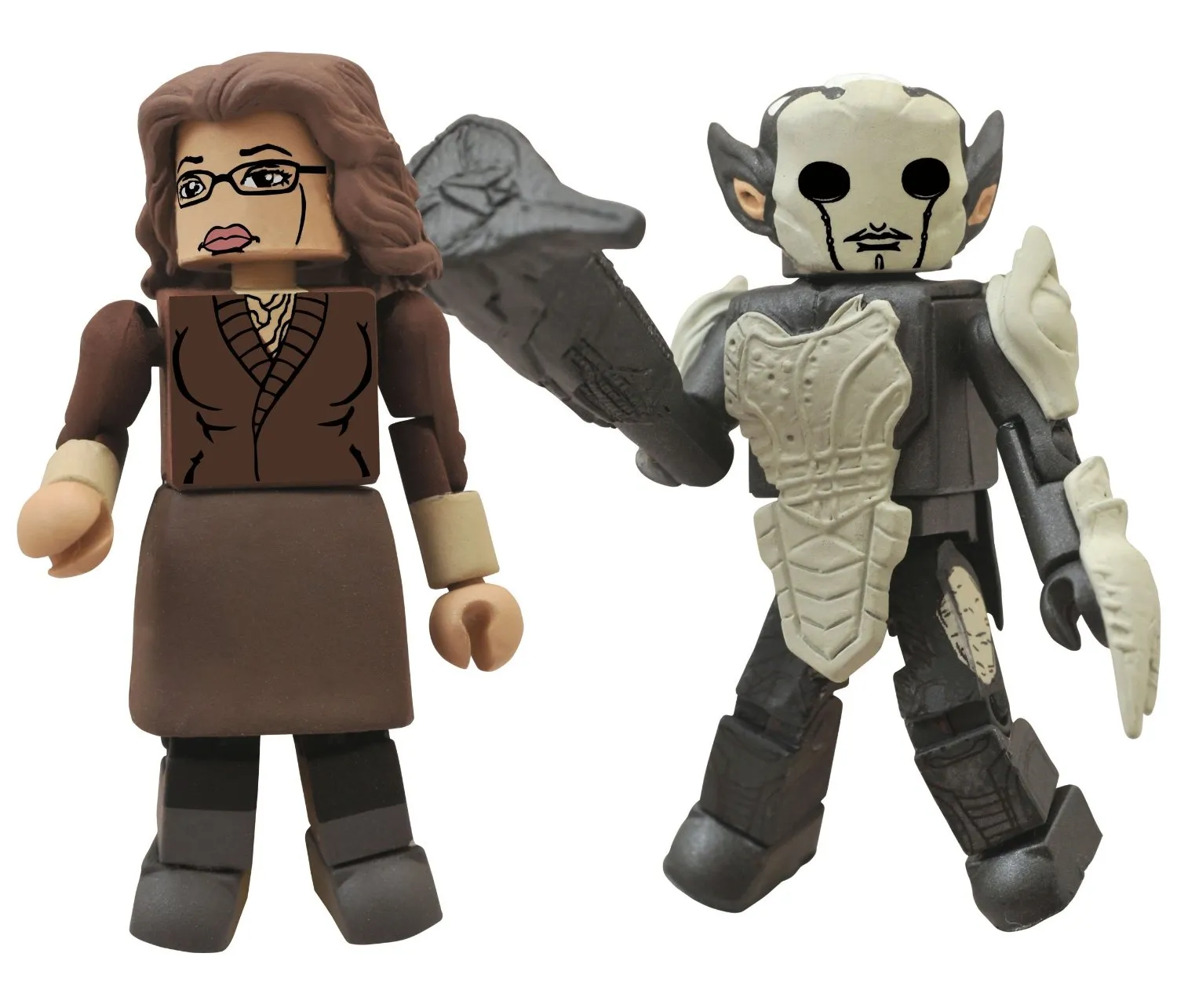 Marvel Minimates Series 53 Darcy Lewis and Dark Elf 2-Pack Action Figure