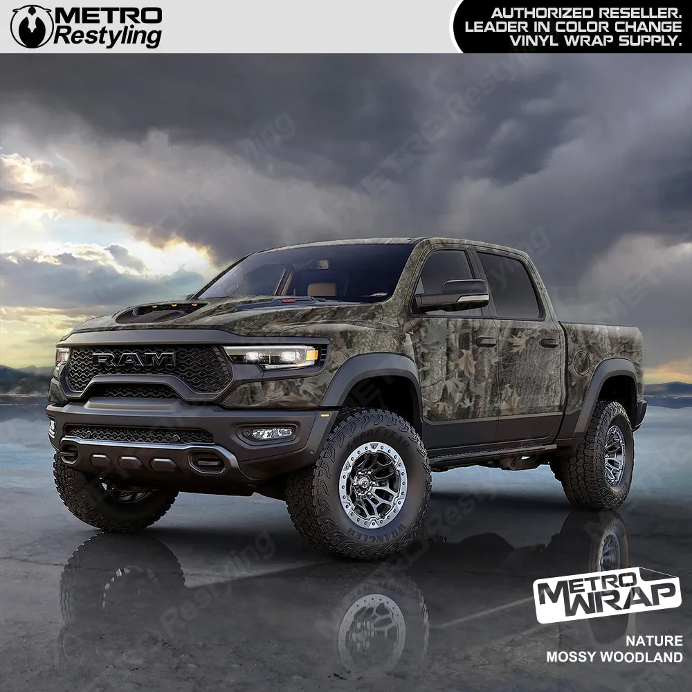 Metro Wrap HD Mossy Woodland Nature Camouflage Vinyl Film