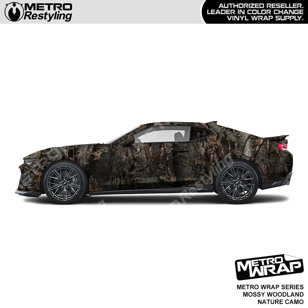 Metro Wrap HD Mossy Woodland Nature Camouflage Vinyl Film