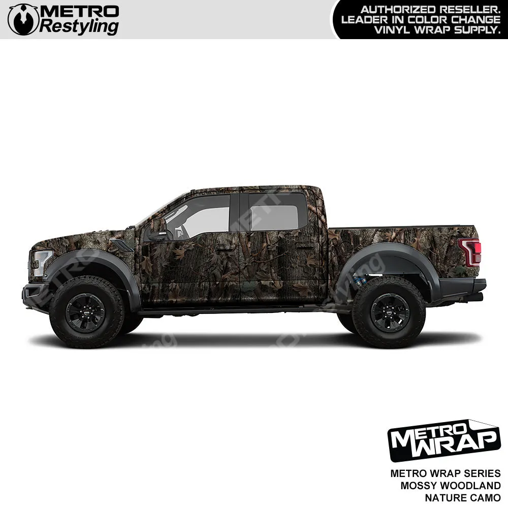 Metro Wrap HD Mossy Woodland Nature Camouflage Vinyl Film