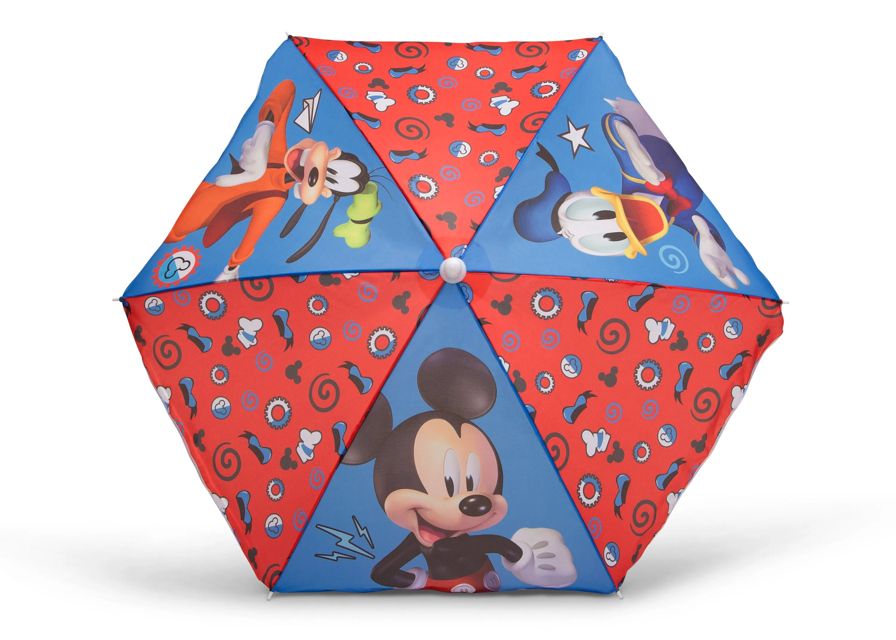 Mickey Mouse 4 Seat Activity Picnic Table with Umbrella and LEGO Compatible Tabletop