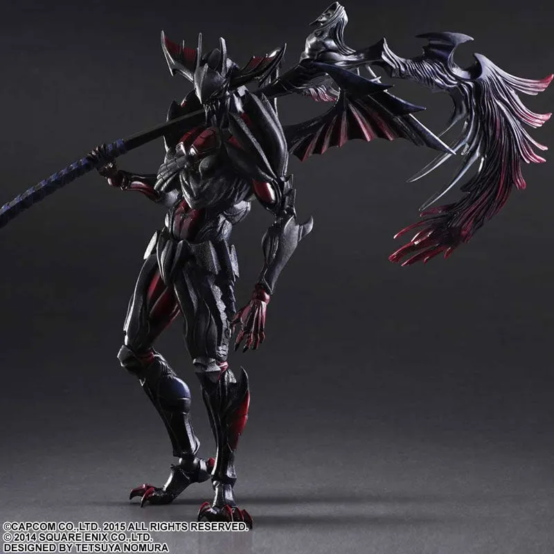 Monster Hunter 4 Diablos Armor Rage Set Version Ultimate Play Arts Kai Figure