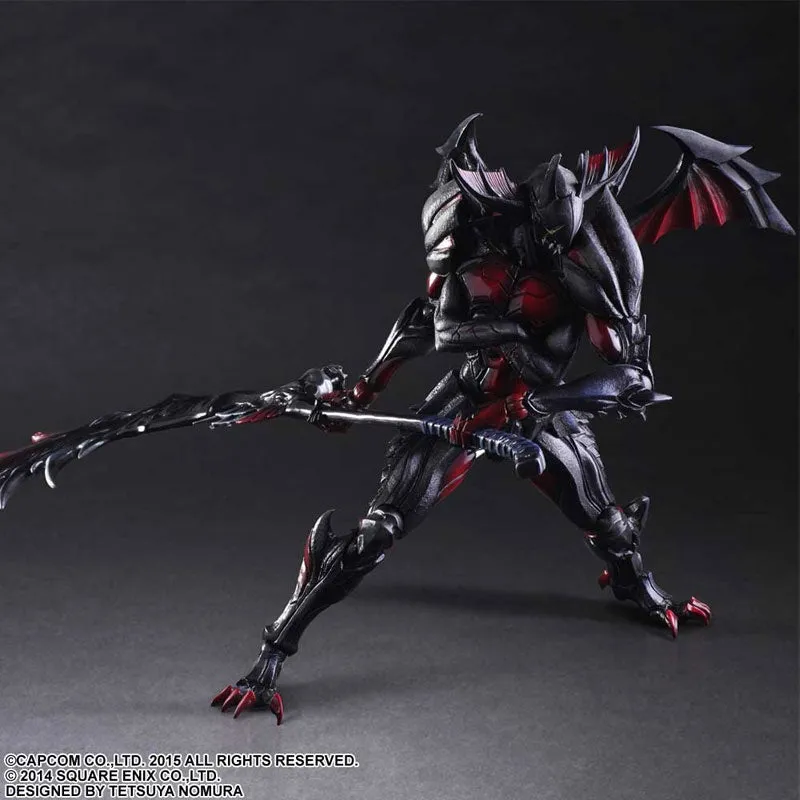 Monster Hunter 4 Diablos Armor Rage Set Version Ultimate Play Arts Kai Figure