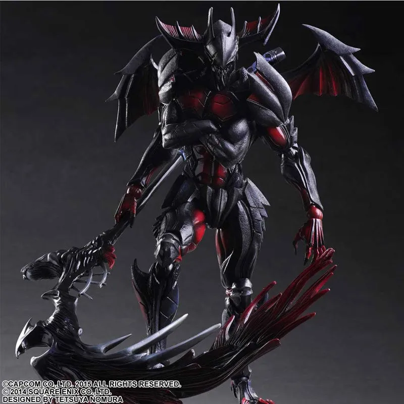 Monster Hunter 4 Diablos Armor Rage Set Version Ultimate Play Arts Kai Figure